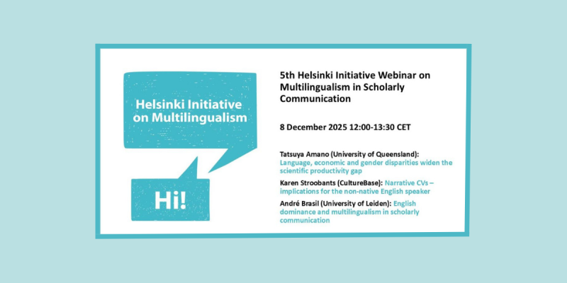 Kuvassa on tapahtuman nimi, logo sekä puhujat. 