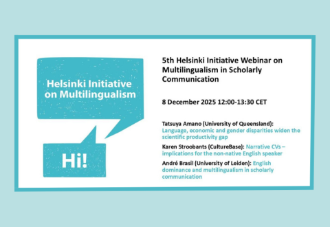 Kuvassa on tapahtuman nimi, logo sekä puhujat. 