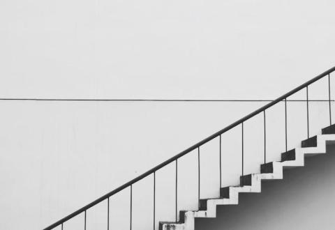 Stairs.